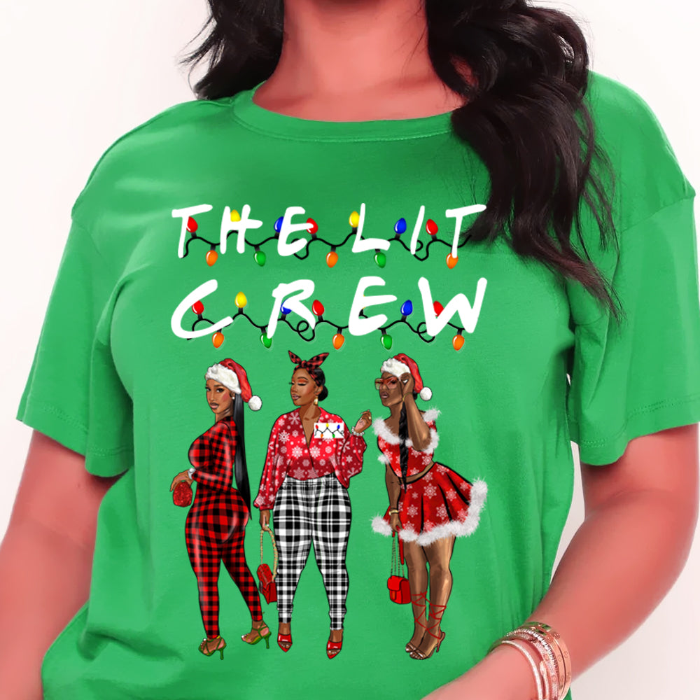 The Lit Crew SHIMMER DTF Transfer