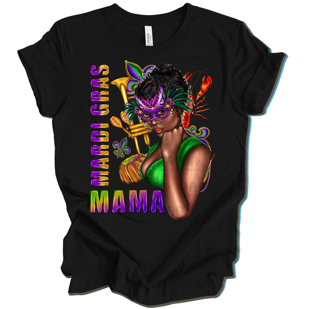 Mardi Gras Mama DTF Transfer