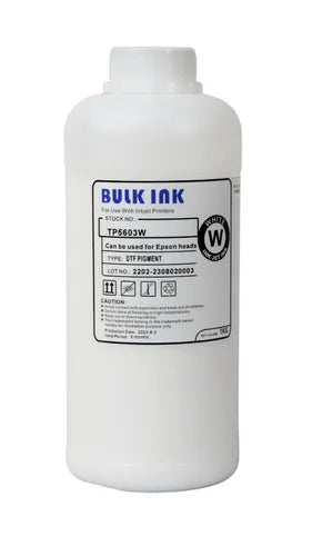 InkBank DTF INKS 1kg HIGH GRADE CMYK+W