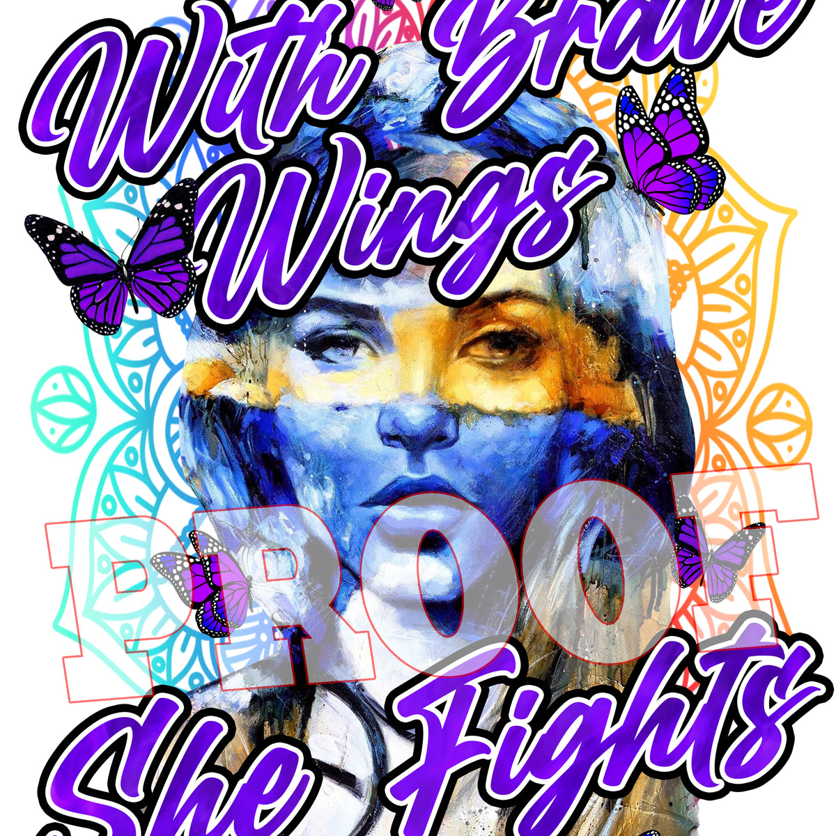 With Brave Wings She Fights