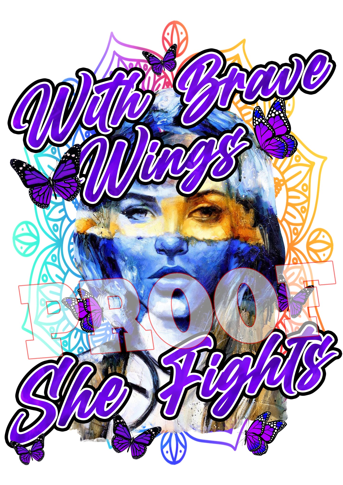With Brave Wings She Fights