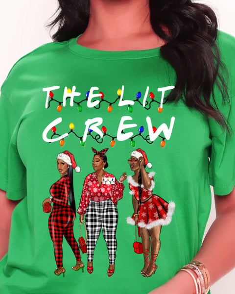 The Lit Crew SHIMMER DTF Transfer