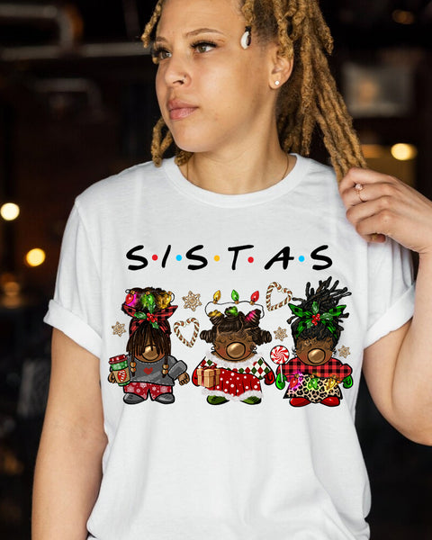 SISTAS Gnomes SHIMMER DTF Transfer